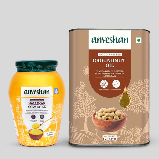 A2 Desi Cow Ghee & Groundnut Oil