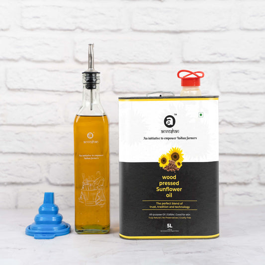 Wood-Pressed Sunflower Oil